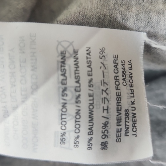 J Crew Sleep Wear Gray Women's Top - Picture 6 of 7